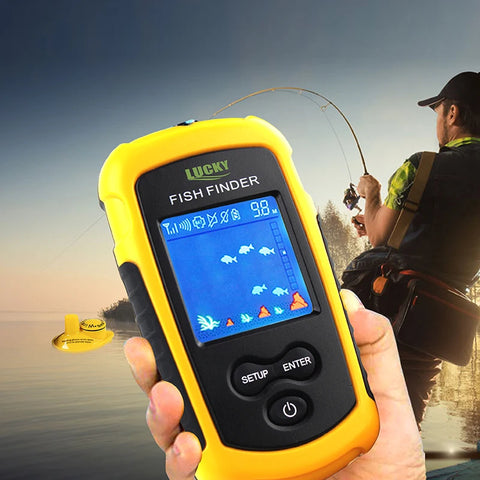 LUCKY Fish Finder FFCW1108-1 FFW1108-1 FF1108-1CWLA FFW718LA Wireless Fish Finder FF1108-1 FFC1108-1 Wired Fish Finder
