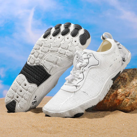 Summer Beach Swimming Shoes Men's Barefoot Upstream Wading Shoes, Water Sports Shoes Beach Sandals Women's Yoga Fitness Shoes