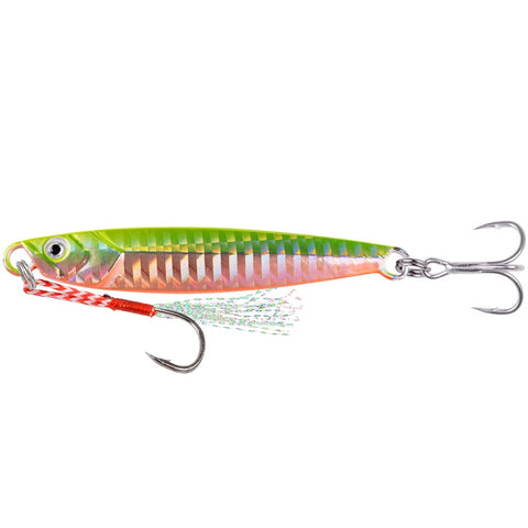 Ocean Boat Beach Seawater Fishing Drag Metal Jigging Lures 60g 80g Artificial Bait for Spanish Mackerel Bass Casting Spoons Jigs