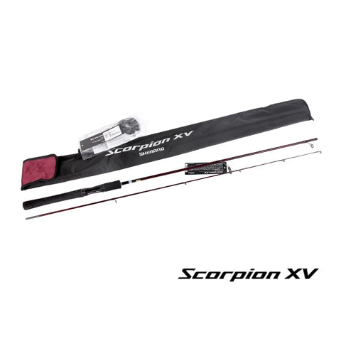 SHIMANO Fishing Rod Scorpion XV Spinning/Casting Fishing Rod FF/F/R 1.22M-1.98M FUJI Rings Portable Fishing Stick
