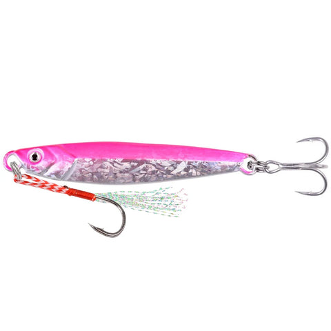 Ocean Boat Beach Seawater Fishing Drag Metal Jigging Lures 60g 80g Artificial Bait for Spanish Mackerel Bass Casting Spoons Jigs