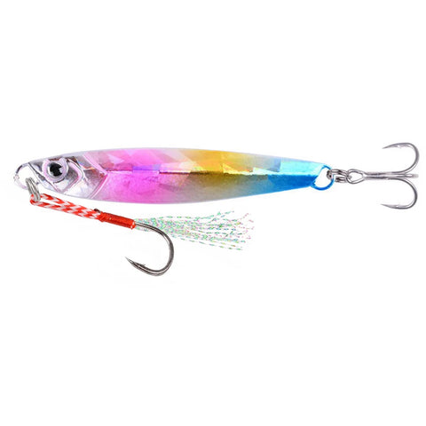 Ocean Boat Beach Seawater Fishing Drag Metal Jigging Lures 60g 80g Artificial Bait for Spanish Mackerel Bass Casting Spoons Jigs
