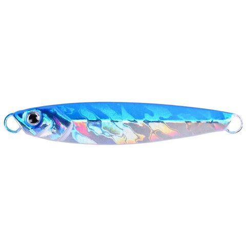 Ocean Boat Beach Seawater Fishing Drag Metal Jigging Lures 60g 80g Artificial Bait for Spanish Mackerel Bass Casting Spoons Jigs