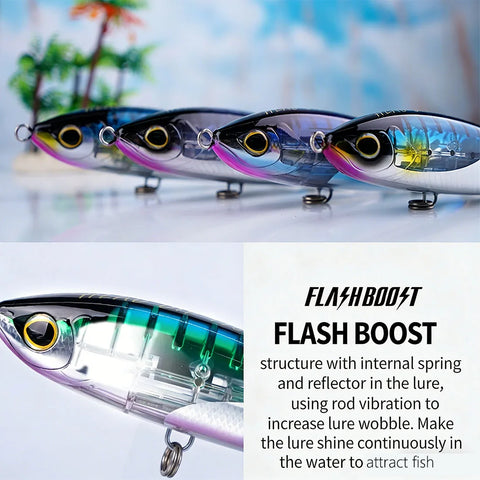Original SHIMANO XU-T17TE Floating Pencil Lure 175mm 97g AR-C Gravity Shift Flash Boost Saltwater Sea Fishing Bait