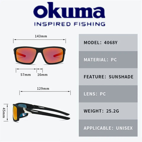 Vision-Pro: HD Polarized Lenses – Eliminates Glare and Allows Underwater Viewing (UV400)