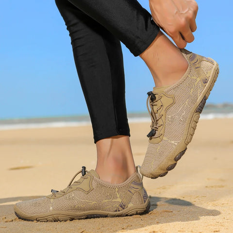 Summer Beach Swimming Shoes Men's Barefoot Upstream Wading Shoes, Water Sports Shoes Beach Sandals Women's Yoga Fitness Shoes