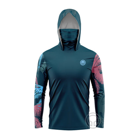 New Fishing Apparel Summer Outdoor Jersey Men Long Sleeve T Shirts Clothing Sun Uv Protection Breathable Hooded Fishing Wear