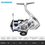 Original 2023 SHIMANO STRADIC Spinning Fishing Reel 1000HG/2500/C3000HG/4000XG/5000XG Spool SeaWater Fishing Reel