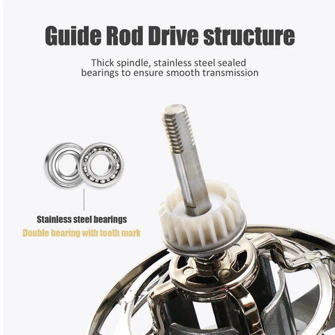 Huidiao Stainless Steel Bearing Spinning Fishing Reel 8000 9000 10000 12000 14000 25KG Powerful Reel Saltwater Fresh Water Drag