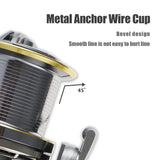 Huidiao Stainless Steel Bearing Spinning Fishing Reel 8000 9000 10000 12000 14000 25KG Powerful Reel Saltwater Fresh Water Drag