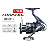 SHIMANO 2022 NEW MIRAVEL 2500 2500S C3000 4000 Spinning Fishing Reel AR-C Spool G-Free HAGANE Body CI4+ Saltwater Fishing Tackle