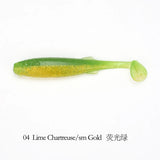 Elitelure 2/2.5/3inch MARGAY Tournament Grade Soft Lure 10/12pcs Paddle Tail Swimbait Wobbler Bass Cat Fish Seabass Lure Fishing