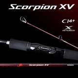SHIMANO Fishing Rod Scorpion XV Spinning/Casting Fishing Rod FF/F/R 1.22M-1.98M FUJI Rings Portable Fishing Stick