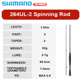 SHIMANO POISON ADRENA 2024 New 2 Section Supercast Spinning Casting Rod R/RF/F/FF Max Lure 56g X Ring SPIRAL X CORE HI-POWER X