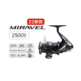SHIMANO 2022 NEW MIRAVEL 2500 2500S C3000 4000 Spinning Fishing Reel AR-C Spool G-Free HAGANE Body CI4+ Saltwater Fishing Tackle
