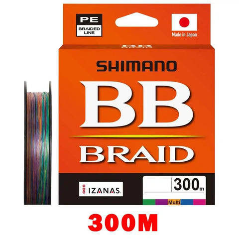 2025 SHIMANO 4 Strands Fishing Line BB BRAID 150M/200/300 X4 PE Braid Fishing Lines made in Japan high strength and Soft