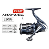 SHIMANO 2022 NEW MIRAVEL 2500 2500S C3000 4000 Spinning Fishing Reel AR-C Spool G-Free HAGANE Body CI4+ Saltwater Fishing Tackle