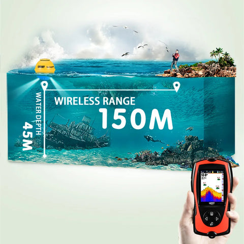 Recon-Sonar: Radar Inalámbrico Portátil – Localización de Peces y Relieve en Tiempo Real