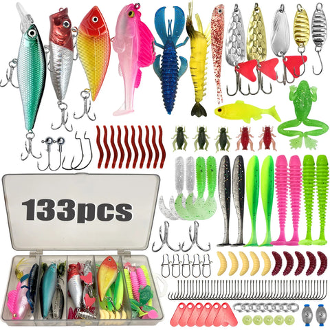 83 Pro-Gear Tackle Set: Premium Lure Layer Organizer Box (Multipurpose Kit)