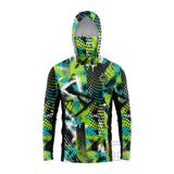 New Fishing Apparel Summer Outdoor Jersey Men Long Sleeve T Shirts Clothing Sun Uv Protection Breathable Hooded Fishing Wear