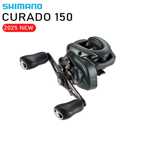 SHIMANO 2025 New CURADO 150MG/HG/XG Casting Reel 190g Max Drag 6kg HAGANE MICROMODULE GEAR MGL SPOOL Ⅲ Fishing Reel