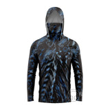 New Fishing Apparel Summer Outdoor Jersey Men Long Sleeve T Shirts Clothing Sun Uv Protection Breathable Hooded Fishing Wear