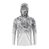 New Fishing Apparel Summer Outdoor Jersey Men Long Sleeve T Shirts Clothing Sun Uv Protection Breathable Hooded Fishing Wear