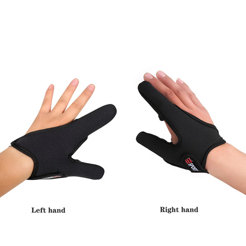 Fishing Gloves 2 Fingers Protector Breathable Anti-Slip Anti-Cut Fishing Gloves Carp Outdoor Fishing Tackle Accessories Supplies