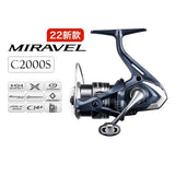 SHIMANO 2022 NEW MIRAVEL 2500 2500S C3000 4000 Spinning Fishing Reel AR-C Spool G-Free HAGANE Body CI4+ Saltwater Fishing Tackle
