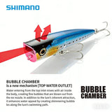 Shimano OP-152NE Popper Lure - 94g 15cm Saltwater Bait, Jet Water Surface Lure for Tuna, Long Cast Fishing Tackle