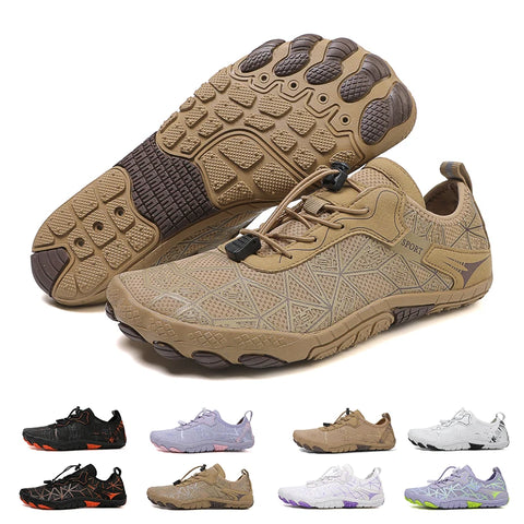 Summer Beach Swimming Shoes Men's Barefoot Upstream Wading Shoes, Water Sports Shoes Beach Sandals Women's Yoga Fitness Shoes